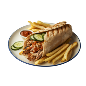 CHICKEN SNITZEL SALAD Bites And Drinks