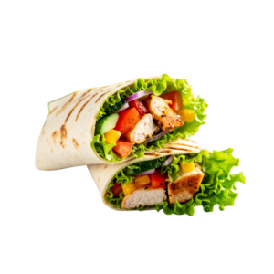 PERI-PERI CHICKEN SALAD WRAP Bites And Drinks