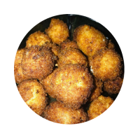 CHICKEN ALFREDO BALLS Bites And Drinks