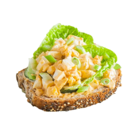 CURRIED EGG LETTUCE MAYO Chips Bites And Drinks